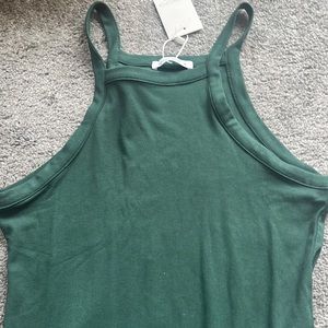 Dark Teal Halter Body Suit